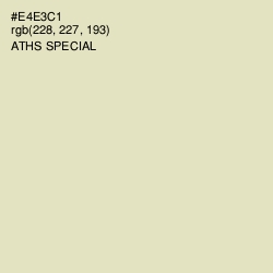 #E4E3C1 - Aths Special Color Image